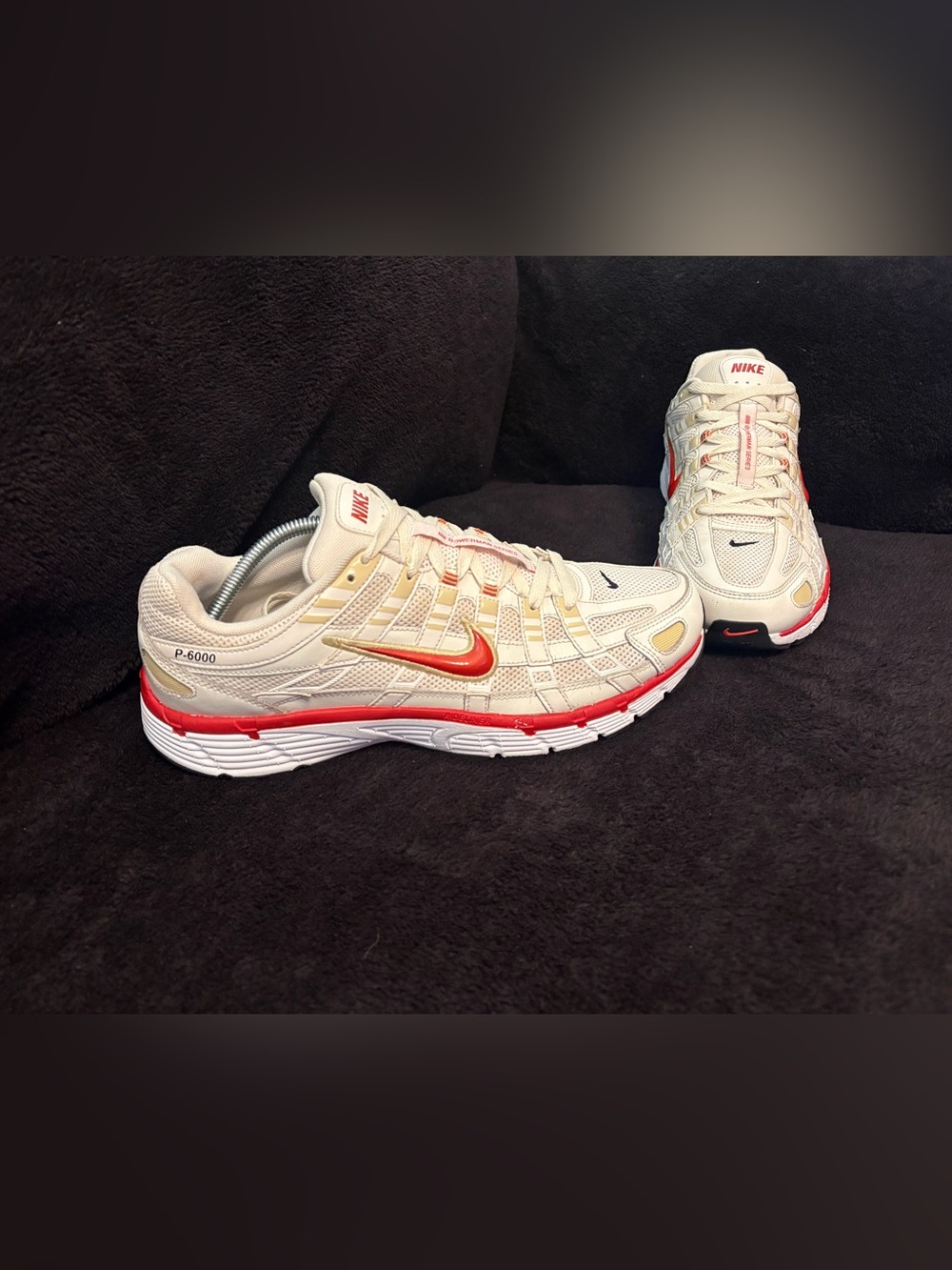 Nike CD6404-015 P-6000 Phantom Dragon Red White Sneakers Men’s 11.5 GUC